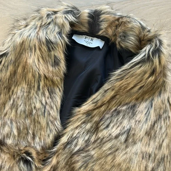 Tuckernuck Multitone Faux Fur Vest - Picture 4 of 4